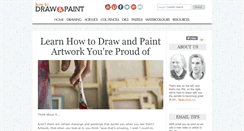 Desktop Screenshot of how-to-draw-and-paint.com