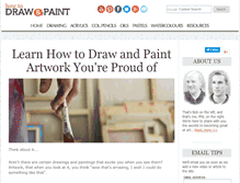 Tablet Screenshot of how-to-draw-and-paint.com